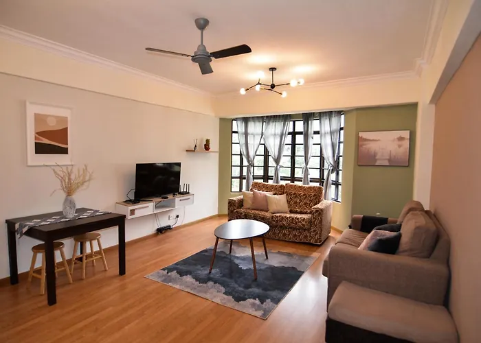7Pax-Genting Premium Outlet Largest Family Retro English Cottage - F-Parking, Self C-In